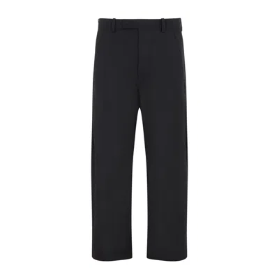 Craig Green Black Cotton Uniform Leg Trouser