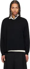 Craig Green Black Flag Knit Sweater In Black