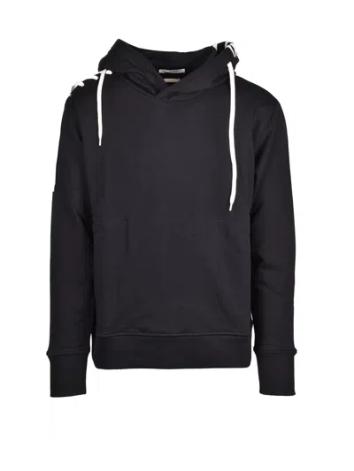 Craig Green Black Lace-up Organic Cotton Hoodie