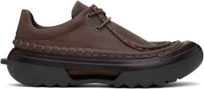 Craig Green Brown Ecco.kollektive Edition Joke Pull On Derbys In Mocha