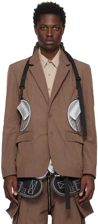 Craig Green Brown Packable Blazer