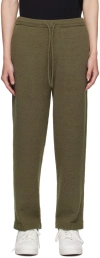 Craig Green Brown Tape Sweatpants In Brown