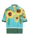 Craig Green Sunflower Short-sleeved Shirt In Blue