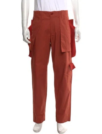 Pre-owned Craig Green Cargo Pants In Orange