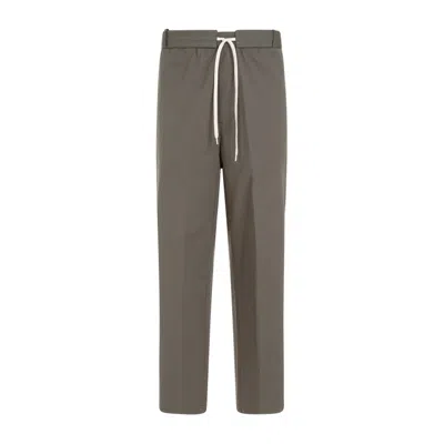 Craig Green Circle Olive Cotton Worker Trousers In Green