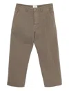 Craig Green Cotton Quilted Circle Trousers In Brown