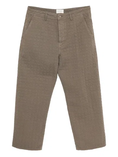 CRAIG GREEN CIRCLE-QUILTED TROUSERS
