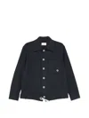Craig Green Circle Worker Button-front Shirt Jacket In Blue