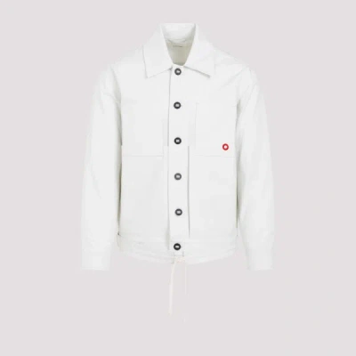 Craig Green Circle Worker Jacket In Ecru