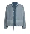 Craig Green Cotton-blend 2-in-1 Shirt Jacket In Blue