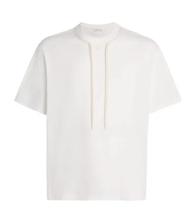 Craig Green Cotton Shoelace T-shirt In White
