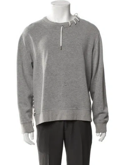 Pre-owned Craig Green Crew Neck Long Sleeve Sweatshirt In Gray