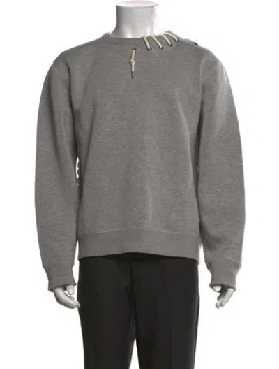 Pre-owned Craig Green Crew Neck Long Sleeve Sweatshirt In Grey
