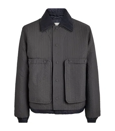 Craig Green Double Quilted Workwear Jacket In Black