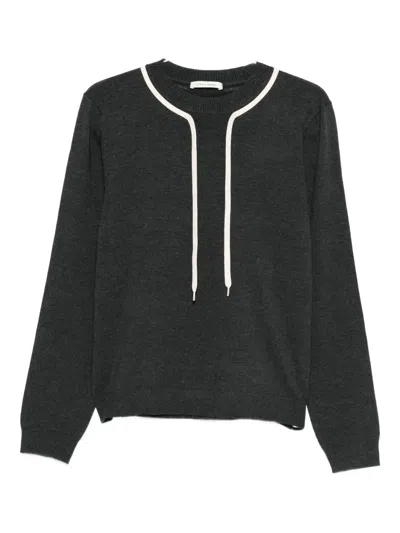 Craig Green Drawstring-detail Sweater In Gray