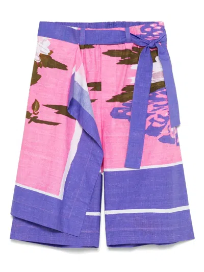 Craig Green Floral-print Shorts