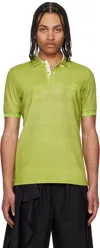 Craig Green Green Fred Perry Edition Tennis Polo In Z37 Craig Grass