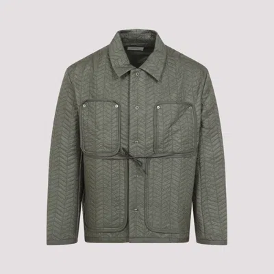 CRAIG GREEN GREEN QUILTED JACKET