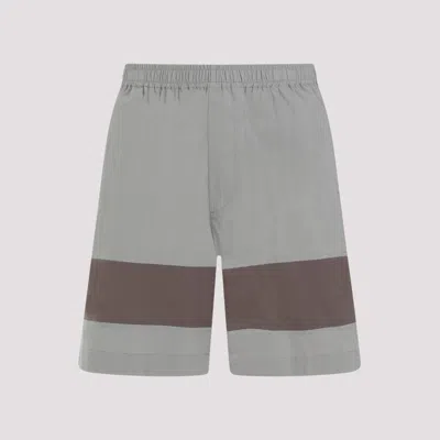 CRAIG GREEN GREY BARREL COTTON SHORTS