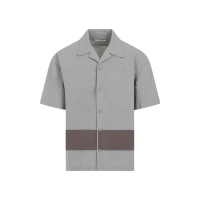 CRAIG GREEN GREY COTTON BARREL SHIRT