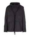 Craig Green High-collar Hooded Jacket In Black
