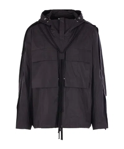 CRAIG GREEN HIGH-COLLAR HOODED JACKET