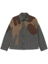 Craig Green Patchwork-design Jacket In Braun