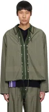 Craig Green Layered Shell Jacket In Olive