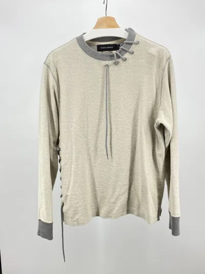 Pre-owned Craig Green Lace Sweater Size Xs In Grey