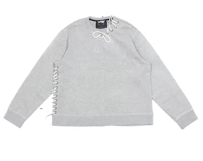 Pre-owned Craig Green Laced Sweatshirt In Grey
