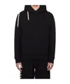 Craig Green Cotton Lace-embellished Hoodie With Attached Hood In Black