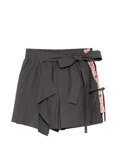 Craig Green Layered Floral-print Shorts In Multi