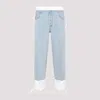 CRAIG GREEN LIGHT BLUE CROPPED JEANS
