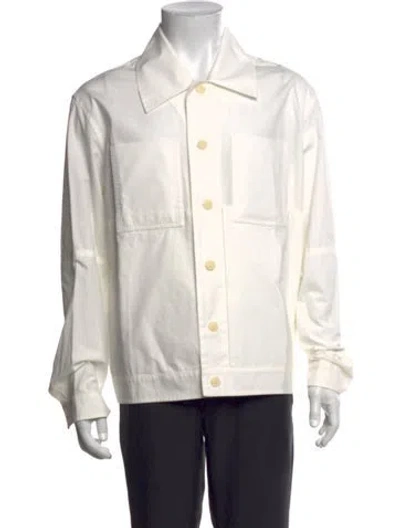 Pre-owned Craig Green Long Sleeve Dress Shirt In White