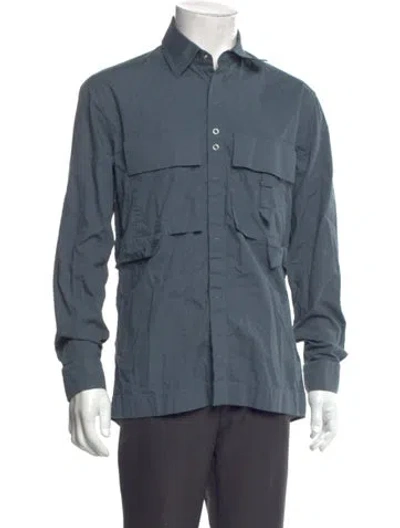Pre-owned Craig Green Long Sleeve Shirt In Blue