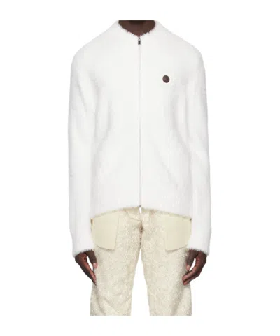 Craig Green Ssense Exclusive White Fluffy Sweater