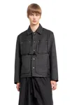 Craig Green Quilted Worker Jacket In Black