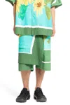 Craig Green Pantaloncini Asciugamano In Green