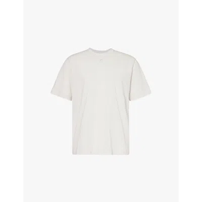 Craig Green Round-neck Cotton T-shirt In Chalk