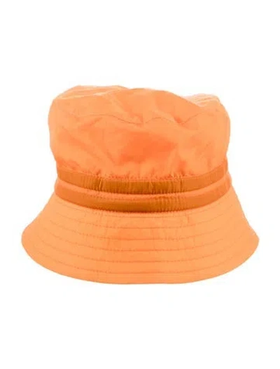 Pre-owned Craig Green Nylon Bucket Hat In Orange