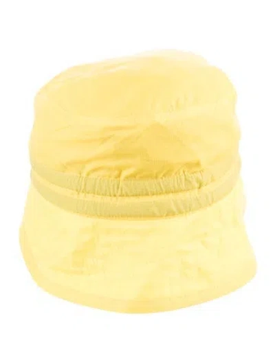 Pre-owned Craig Green Nylon Bucket Hat W/tags In Yellow
