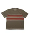 Craig Green Olive Green T-shirt With Decorative Stitching In Green