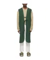 Craig Green Open Cardigan Vest In Green
