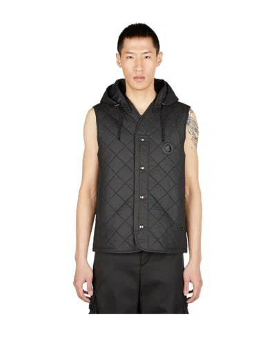 CRAIG GREEN CRAIG GREEN BUTTON-UP PADDED QUILTED GILET