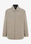 Craig Green Long-sleeve Shirt-jacket In Stone