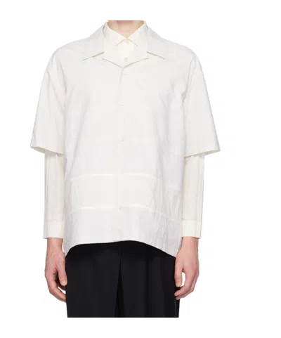 Craig Green Off-white Barrel Shirt In Ecru