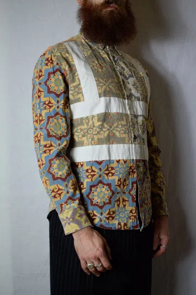 Pre-owned Craig Green Pattern Shirt In White