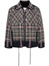 Craig Green Plaid Check-print Jacket In Black