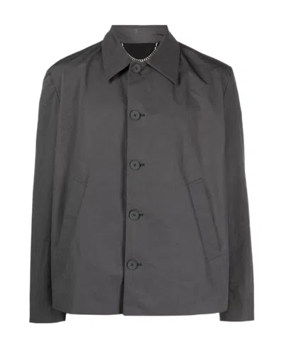 CRAIG GREEN POINTED-COLLAR SHIRT JACKET