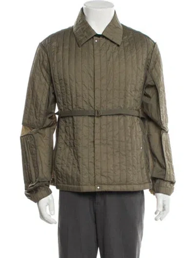 Pre-owned Craig Green Puffer Coat In Green